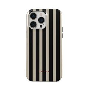 Burga Striped Black & Cream Prophecy - iPhone 14 Pro Max Case